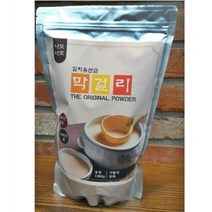 나도너도 김치유산균 막걸리 분말 전통 수제 막걸리 1KG + 사은품( 막걸리 양은잔) 집에서직접 만들기 하우스 과일 막걸리 키트 전통주 집들이 잔치 외국인 체험 칵테일 천연식초, 1개