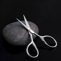 스테인레스 유럽 빈티지 쪽가위 원단 재단 가위 1pcs 9cm 미니 빈티지 가위 초소형, 1개 9cm