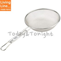 Kitchen 업소용 주방 건지기 뜰채 주방 손잡이 만두 뜰채 면 채망 튀김망 건지게 건지개, ♥올스텐알뜰건지기-특대 / A망(1mm)♥, 1개
