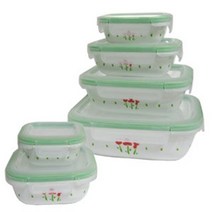 코렐 루즈트리오 반찬통 직사각 냉장보관 밀폐 200mL, 본 상품 선택하기