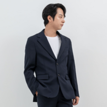 베가 스판 블레이저 자켓 (네이비)