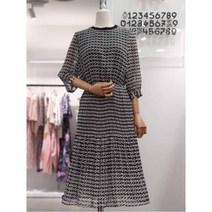 [YK] W몰 넥 시보리 원피스 Y193C614