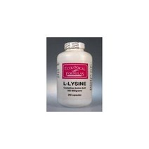 L-Lysine 500mg 250캡슐 생태학적 조제식