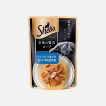 쉬바 육수가득 수제수프 40g 고양이 간식 참치 가다랑어포 40g (SAM100), 1개