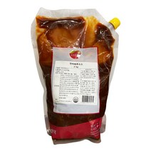 동원홈푸드 비쉐프 냉장 핫 바베큐소스 2kg, 단품