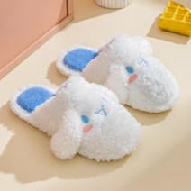글로벌유통 산리오 캐릭터 털실내화 실내화 프리싸이즈