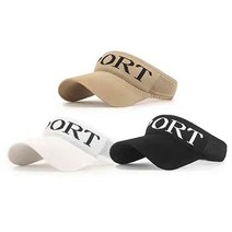 [3개 1세트] GCC 니트 소재 스포츠 썬캡