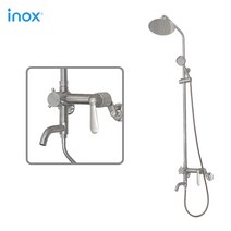 [고치고] JT-A4001 출장설치 스텐 SUS304 해바라기 레인 선반형 샤워기 수전, 1개