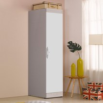 대도갤러리 이느낌 400 틈새 수납장, 워시화이트