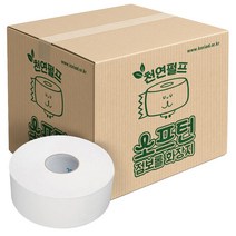 천연펄프 소프턴 3겹 점보롤, 16롤, 1개, 200m