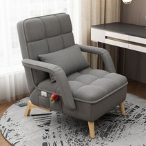 독서 수유 의자 휴식 릴렉스 임산부 체어 소파 모유 1인용 발받침 안락, 미디엄 그레이(3D 원단)