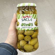 사클라 자이언트 그린 올리브 560g x 1개, 단품