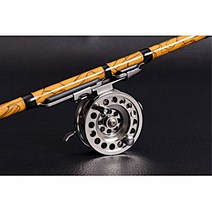 플라이훅 역회전 잠금 레버 심플 실버 플라이릴 굵은줄릴 계류 배스릴 타잉, BLD50 (985개)