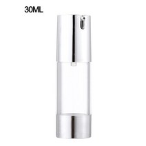 메이크업 클렌저 리무버15/30/50ML 여행 용기 빈 병 리필용 샴푸 로션 스퀴즈 항아리 플라스틱 투명 에어리, 02 30ml