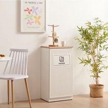 모노 템바보드 더스트박스 인테리어 푸쉬형 휴지통 다용도보관함