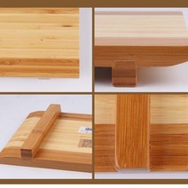 대나무 회 큰 일식 도마 3호 대형 물세척 가능 접시 나무 플레이팅 플레이트 식당