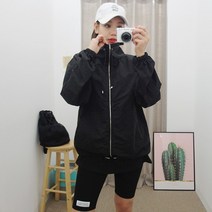 갠소 포켓 스트링 바람막이 점퍼