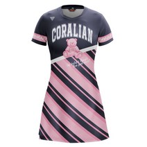 [CORALIAN] 코랄리안 여성 그래픽 원피스[CSOC9070 배드민턴&탁구&테니스&스쿼시&볼링&스포츠&라온스포츠