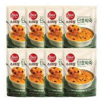 CJ 햇반 소프트밀 단호박죽 420g x 8개, 없음