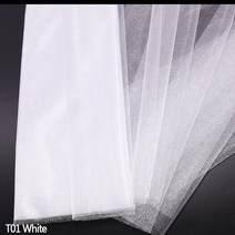 웨딩카장식 자동차 48cm 10m 깎아 지른 크리스탈 패브릭 얇은 명주 그물 롤 아치, t01