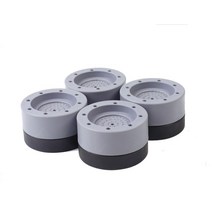 방진고무패드 고무발 스프링 진동 방지 4피스 세탁기 진동 방지 패드 고무 매트 건조기 냉장고 베이스 고, 03 4pcs 3.5cm