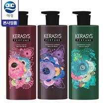 애경 [케라시스] 퍼퓸 샴푸 600ml (러블리데이지/엘레강스앰버/샤르망머스크) x 5개, 엘레강스 앰버