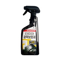 불스원 타이어광택보호제 550ml/스프레이/광택유지/색상복원/노화방지/불스원샷/자동차/차량용, 550ml, 1개