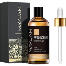 MAYJAM 메이잼 에센셜 오일 아로마테라피 3.4온스 100ml, 유향개