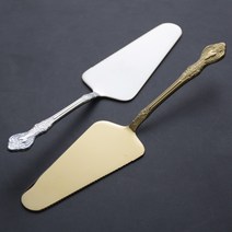 골드 실버 케익 서버 케이크 엔틱 스테인리스 베이커리 케이크칼 서빙용