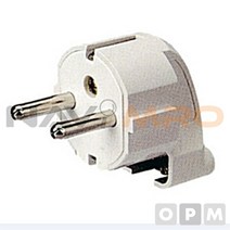 접지 플러그 1EA ㄱ 형/정격 15A. 250V, 1