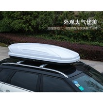 차량용 루프박스 루프랙 루프백 루프바스켓 지붕 방수, 600L 블랙+크로스바