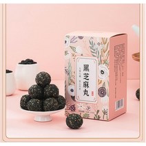 SAMARA 검은깨 완자 흑참깨알 봉지에 흑두가루 흑참깨를 넣고 수작업으로 익히다 포장은변경될수있음 230313, 1곽