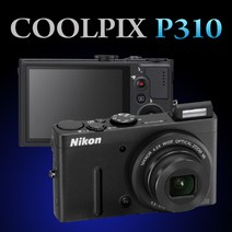 니콘 COOLPIX P310 고화질 컴팩트 디지털카메라 k, 블랙, 단품