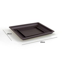 화분 중형 소형 나무 거실화분 가정용 장식 1pc 꽃 모조 플라스틱 발코니 광장 꽃 분재 그릇 보육 분지 모조 사각형, 정사각형 트레이