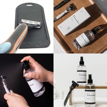 면도 소독 클리너 날 소독기 브라운 전기 세척액 필립스 소독제 세척기 자취생 선물, 면도기 클리너
