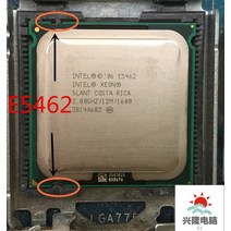 인텔 제온 E5462 e5462 LGA775 코어 쿼드 Q9550 cpu와 2.8GHz/12M/1600Mhz/CPU 메인 보드에서 작동 어댑터 필요 없음