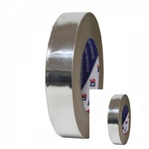알미늄 은박 테이프 25mm x 50M 연통테이프 반사테이프 테이프 은색테이프 은박테이프 알루미늄 알미늄테이프 싱크대테이프