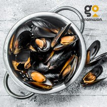 그램원 손질 자숙 껍질홍합(피홍합) 1kg 해감 조개, 냉동피홍합 1kg
