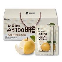 미쁨생활건강 딱좋아 순수100 배즙, 90ml, 13개