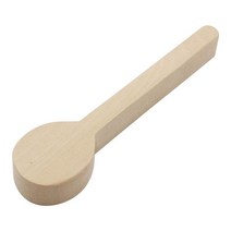 GHSHOP DIY 나무 숟가락 빈 Basswood 나무 공예 Whittling 키트 반제품 숟가락, 목재