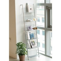 사다리 선반 경량 앵글 철제 벽 선반장 계단 선반, 1단