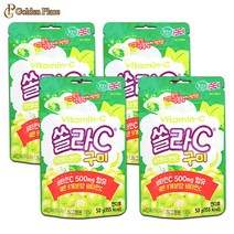 고려은단 쏠라C 구미 50g 샤인머스캣맛 4개 간식 젤리 G