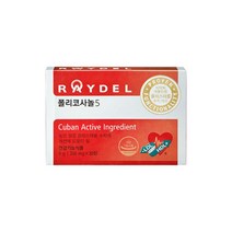 레이델 폴리코사놀 5 쿠바산 사탕수수 왁스 알코올 30정 x 2박스, 6개