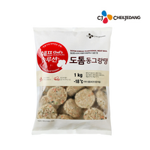 CJ 쉐프 동그랑땡 1kg, (CJ) 쉐프솔루션 도톰동그랑땡 1kg