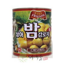 삼아씨에프 삼아 캔밤 밤감로자 2950g, 단품, 단품