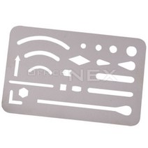 아톰 지우개판 스테인레스 스틸사무용품 문구용품 필기구 학생용품 제도용품, 본상품