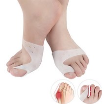 무지외반증 발가락교정기 교정 부목 실리콘 건막 엄지 분리기 마사지 발 관리 도구, g142w