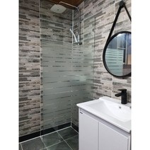 올브로 무료설치 줄무늬 파티션 화장실파티션 욕실칸막이 서울인천경기(일부지역) 폭 600 750