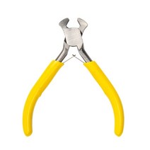스마트스트립스 독일수공구 매직쏘우 보온테이프 대용량멀티탭 Upgraded Mini Pliers Long Nose Bent Diagonal Needle Plier Mechanic C, [02] Mini pliers top cut