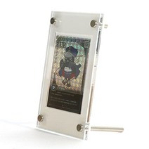 Shield PRO 트레이딩 카드 디스플레이 케이스 10색 투명 프레임, 화이트